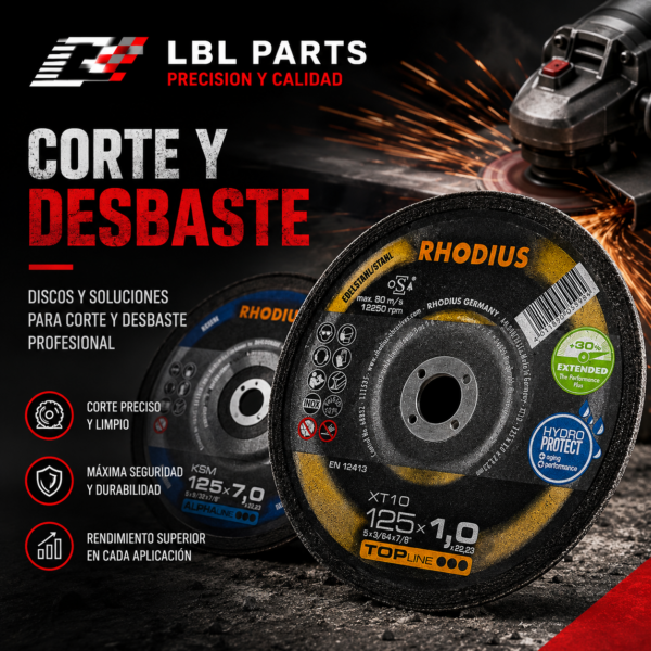 Corte y Desbaste
