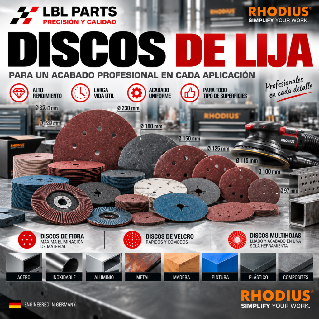 Discos de Lija