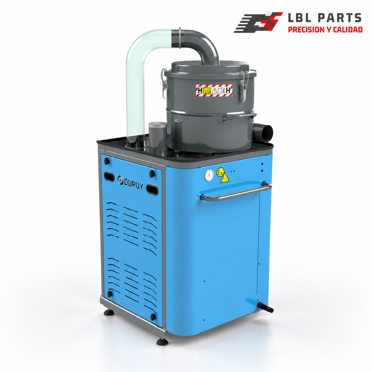 Unidad de aspiración de alto vacío CVAC 50 Z22 para aspiración de viruta y serrín - LBL PARTS