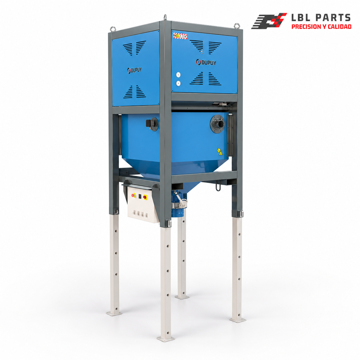 Aspirador SILOVAC 600 Z22 para aspiración de viruta y serrín - LBL PARTS