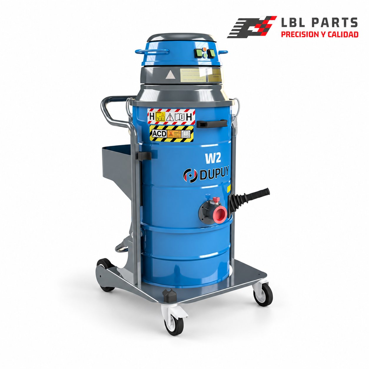 Aspirador W2 ACD para aspiración de viruta y serrín - LBL PARTS