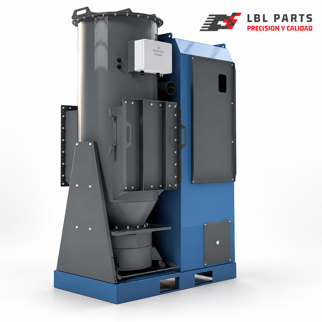 Unidad de alto vacío HFU-A para aspiración de viruta y serrín - LBL PARTS