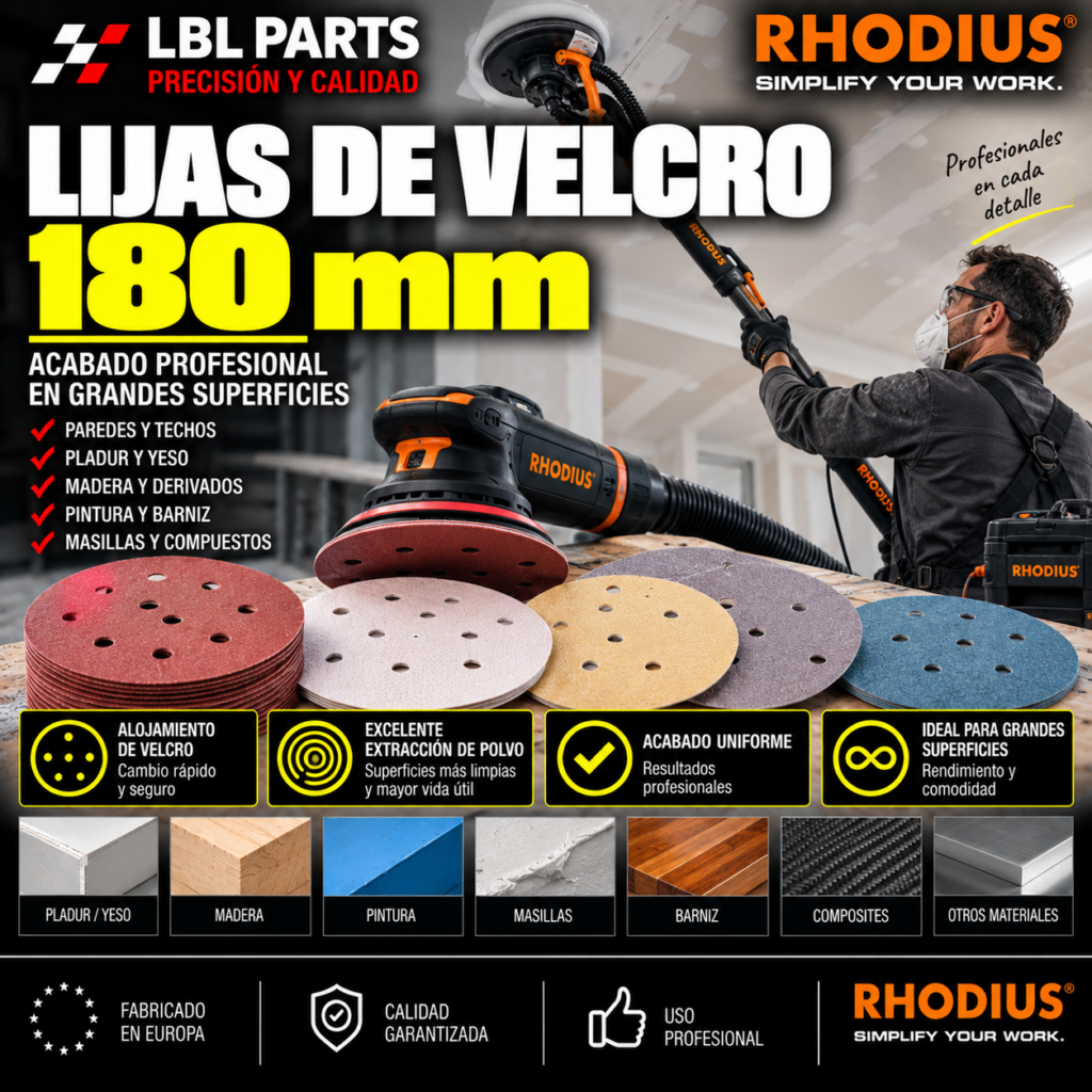 Lijas Velcro 180mm