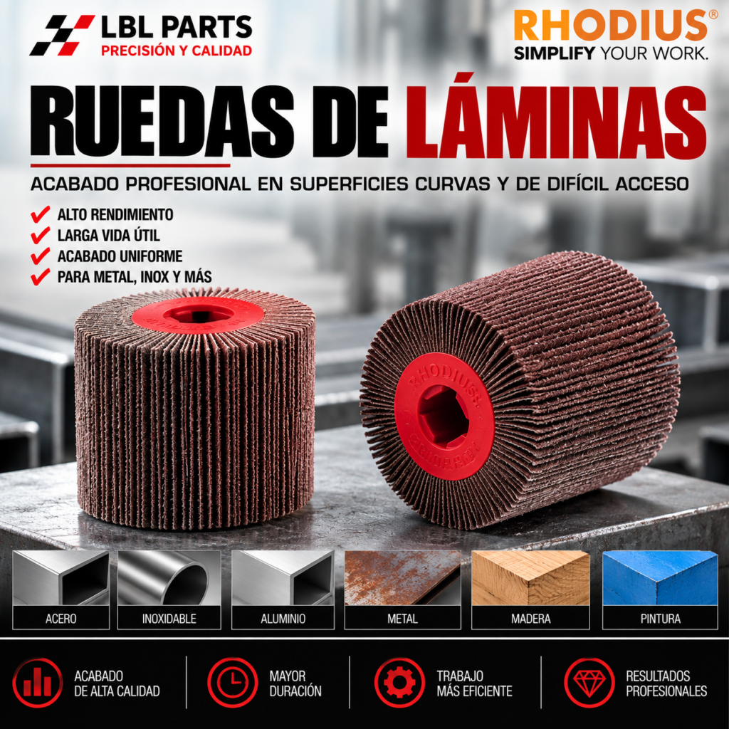 Ruedas de láminas