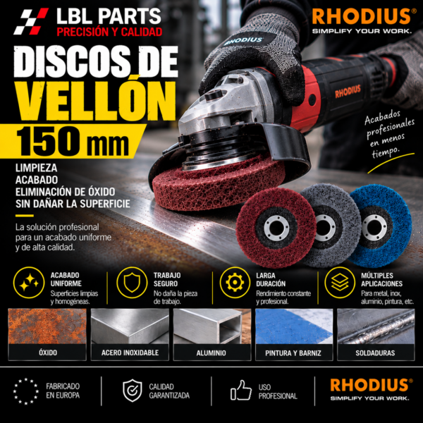 Discos Vellón de 150mm